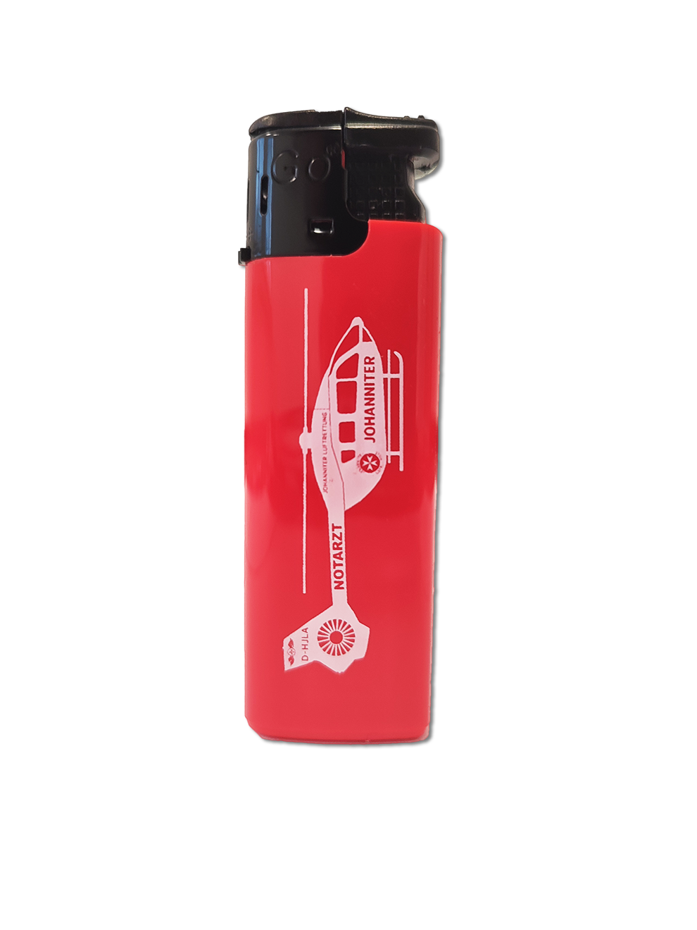 JLR_Feuerzeug Feuerzeug Johanniter Luftrettung