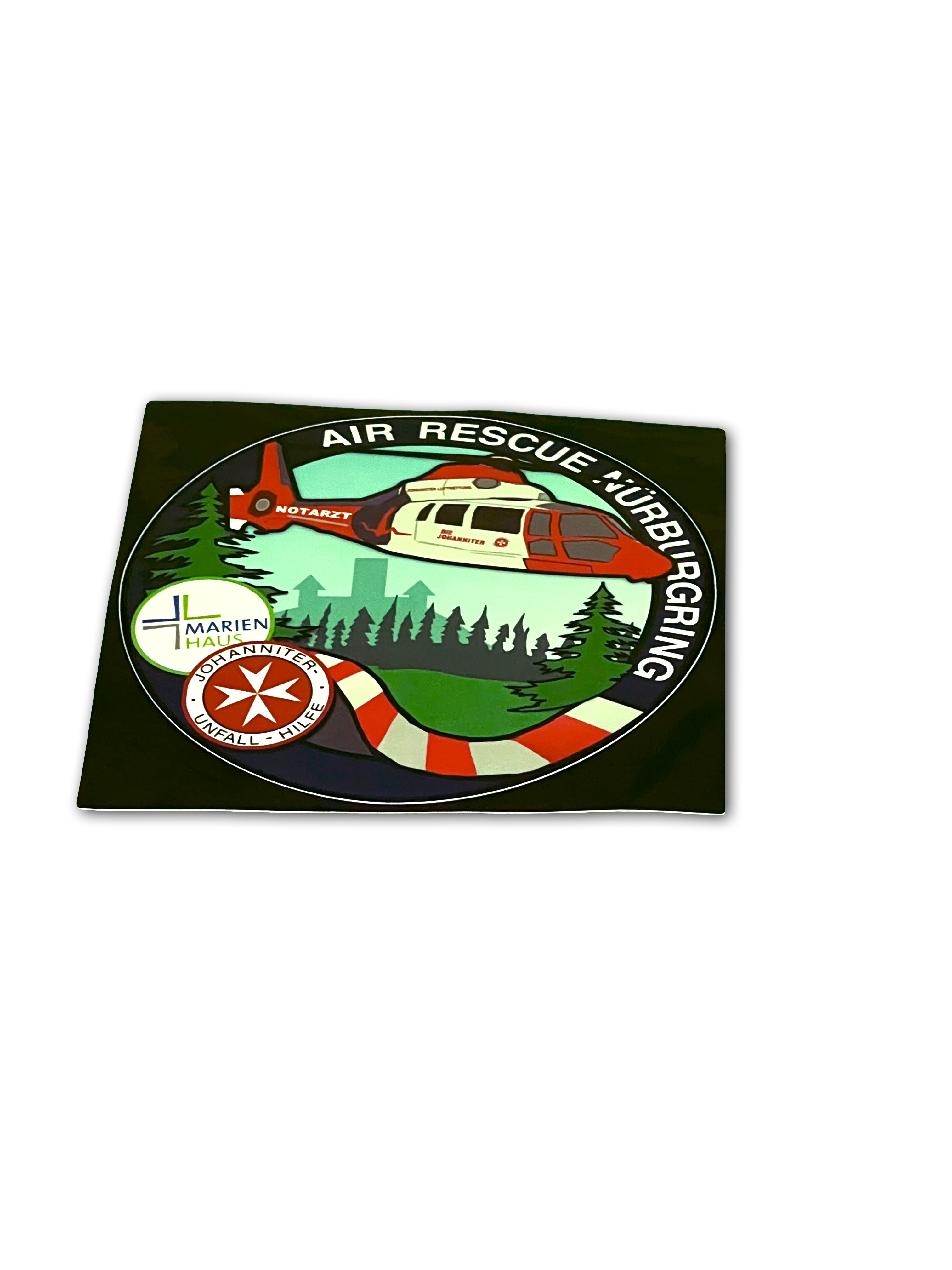 Aufkleber-ARN Aufkleber Air Rescue Nürburgring Johanniter Luftrettung