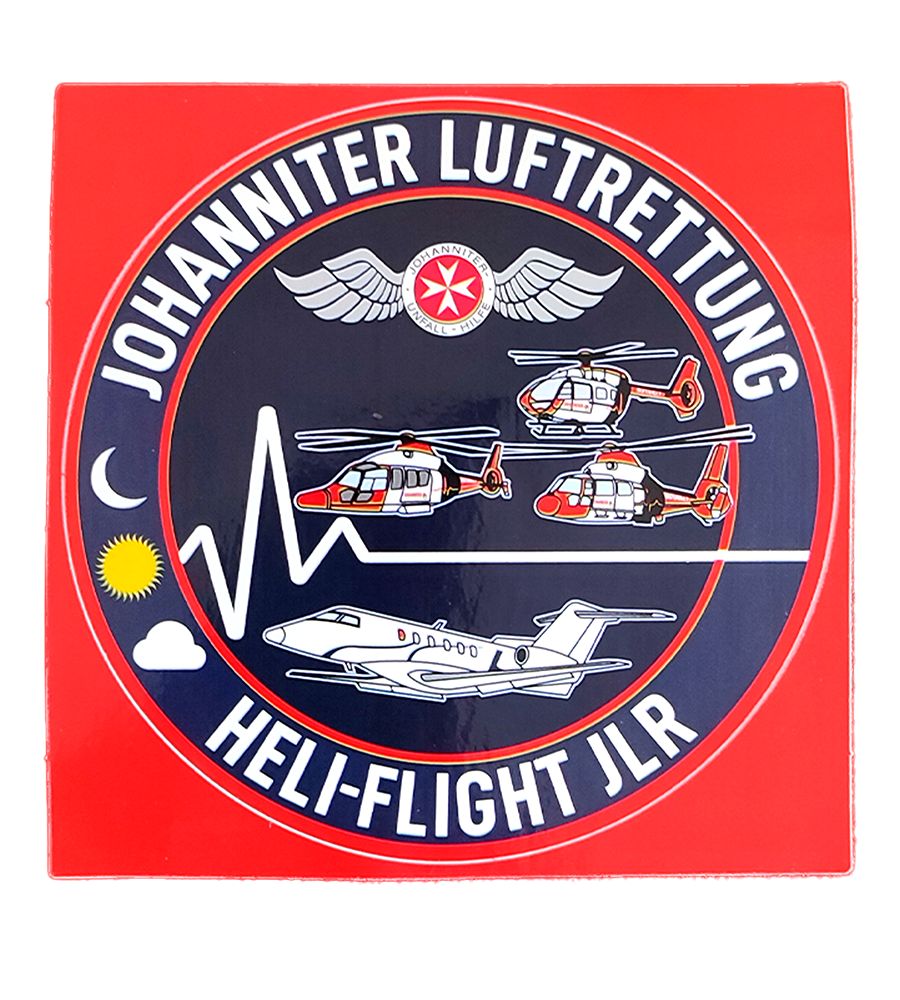 Aufkleber Fan-Patch Heli-Flight JLR Aufkleber Fan-Patch Heli-Flight JLR